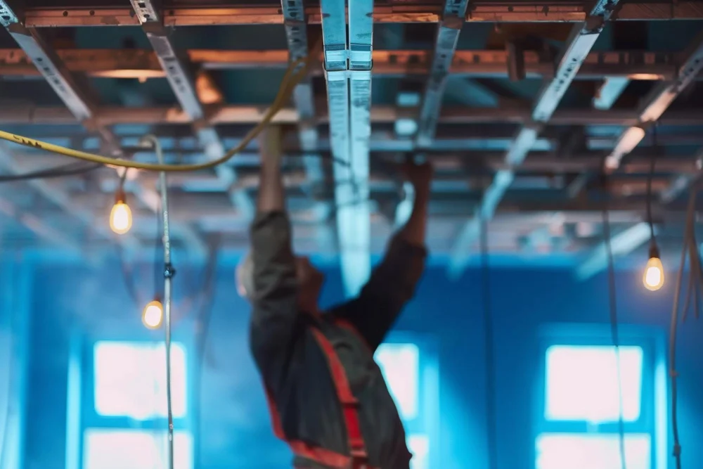 Yüksek kotta elektrik arıza tespiti ve onarım uygulaması